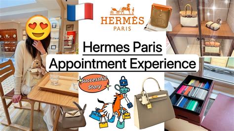 hermes paris appointment link.